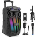 Pyle 15-Inch 1680W Portable Bluetooth PA Speaker System