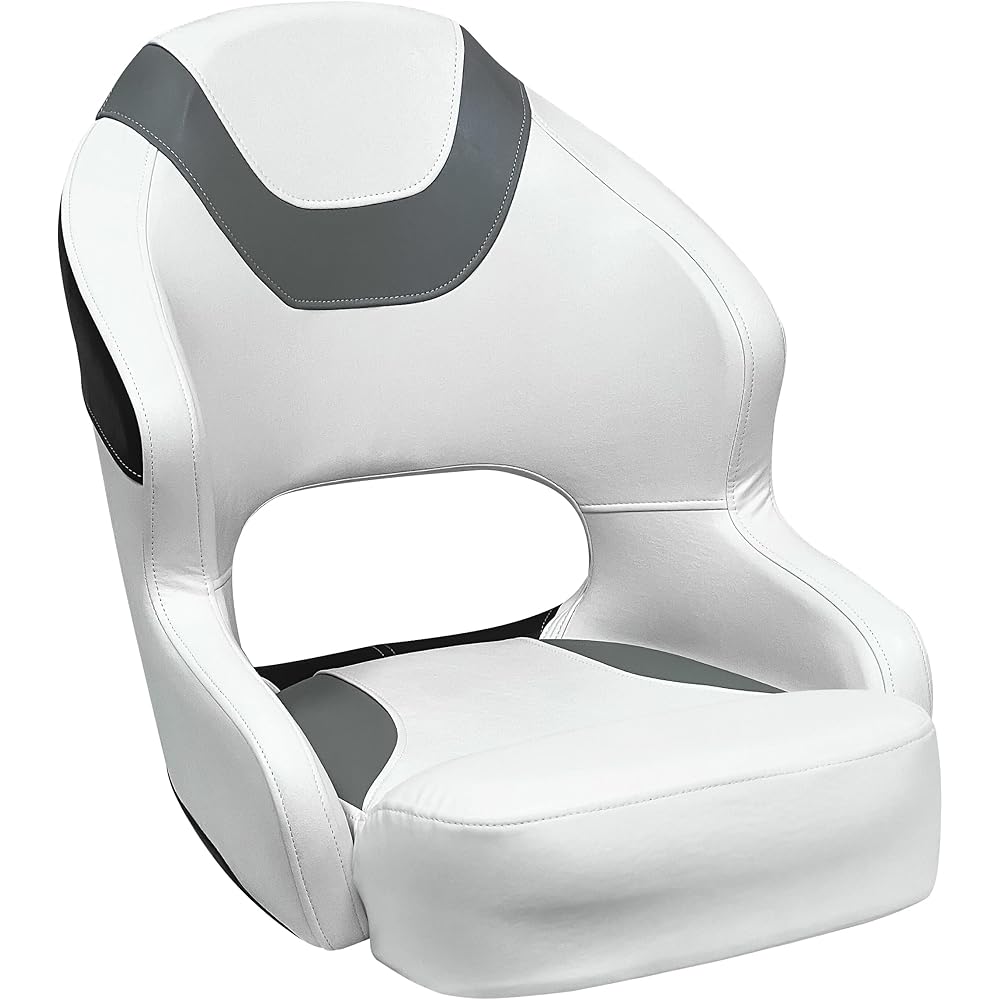 Baja Series Marine Bucket Seat (White/Grey/Black)