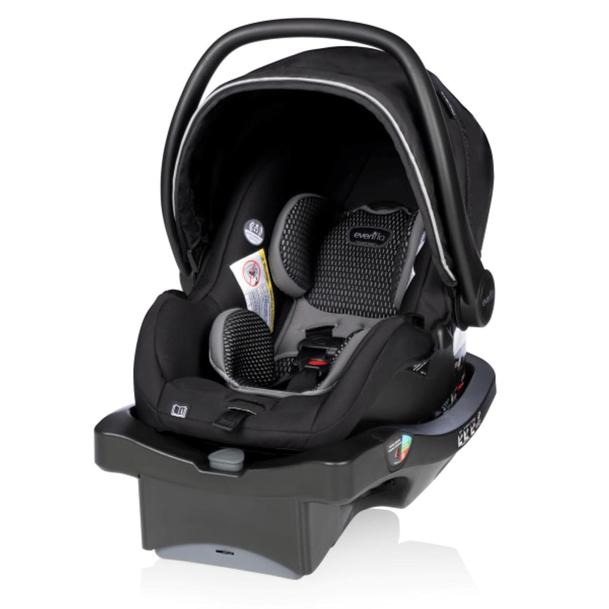 Evenflo LiteMax DLX Infant Car Seat with SafeZone Base (Olympus)