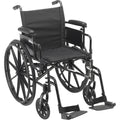 Drive Medical Cruiser X4 Lightweight 18-Inch Axle Wheelchair