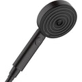 4-Inch 3-Spray Modern Handheld Shower Head (Matte Black)