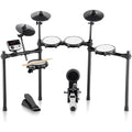 VEVOR Electronic Drum Set with Quiet Mesh Pads, 32 Drum Kits &amp; 480 Sounds Electric Drumset, 8in Snare, 10in Cymbals, USB MIDI Supported, Drumsticks, for Beginners &amp; Adults