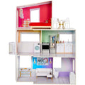 Rainbow High 3-Story Wooden Townhouse Dollhouse Playset