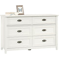 Sauder County Line Dresser, Soft White finish