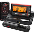 TempSpike Wireless Meat Thermometer Digital with App, WiFi &amp; Bluetooth BBQ Grill Thermometer with High Precision, Waterproof &amp; Heat-Resistant Probes, Rechargeable Base with Display for BBQ Smoker Oven