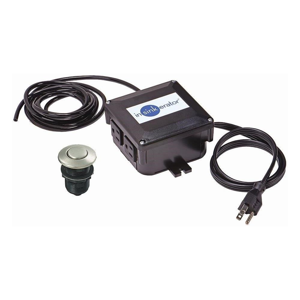 InSinkErator Garbage Disposal Air Switch Kit (Satin Nickel)