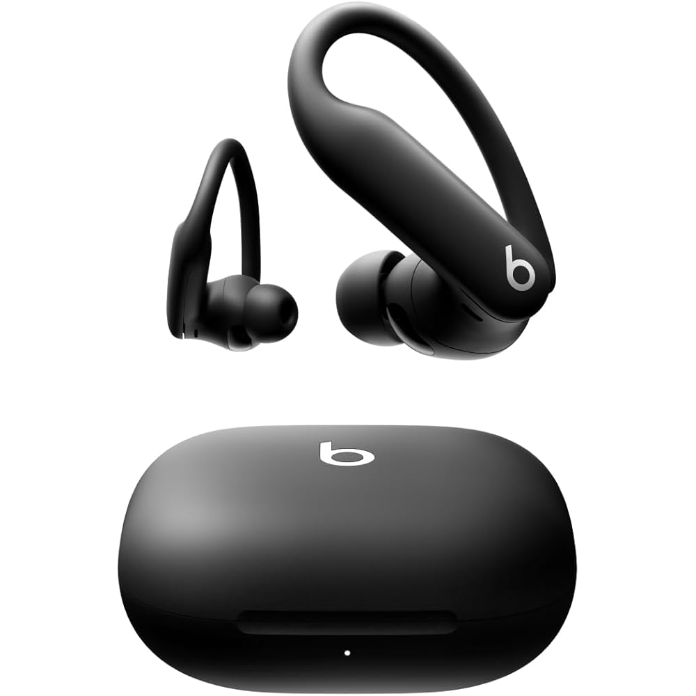 Beats Powerbeats Pro 2 Wireless Bluetooth Earbuds Noise Cancelling, Heart Rate Monitor, IPX4, Up to 45H Battery &amp; Charging Case, Works with Apple &amp; Android Jet Black