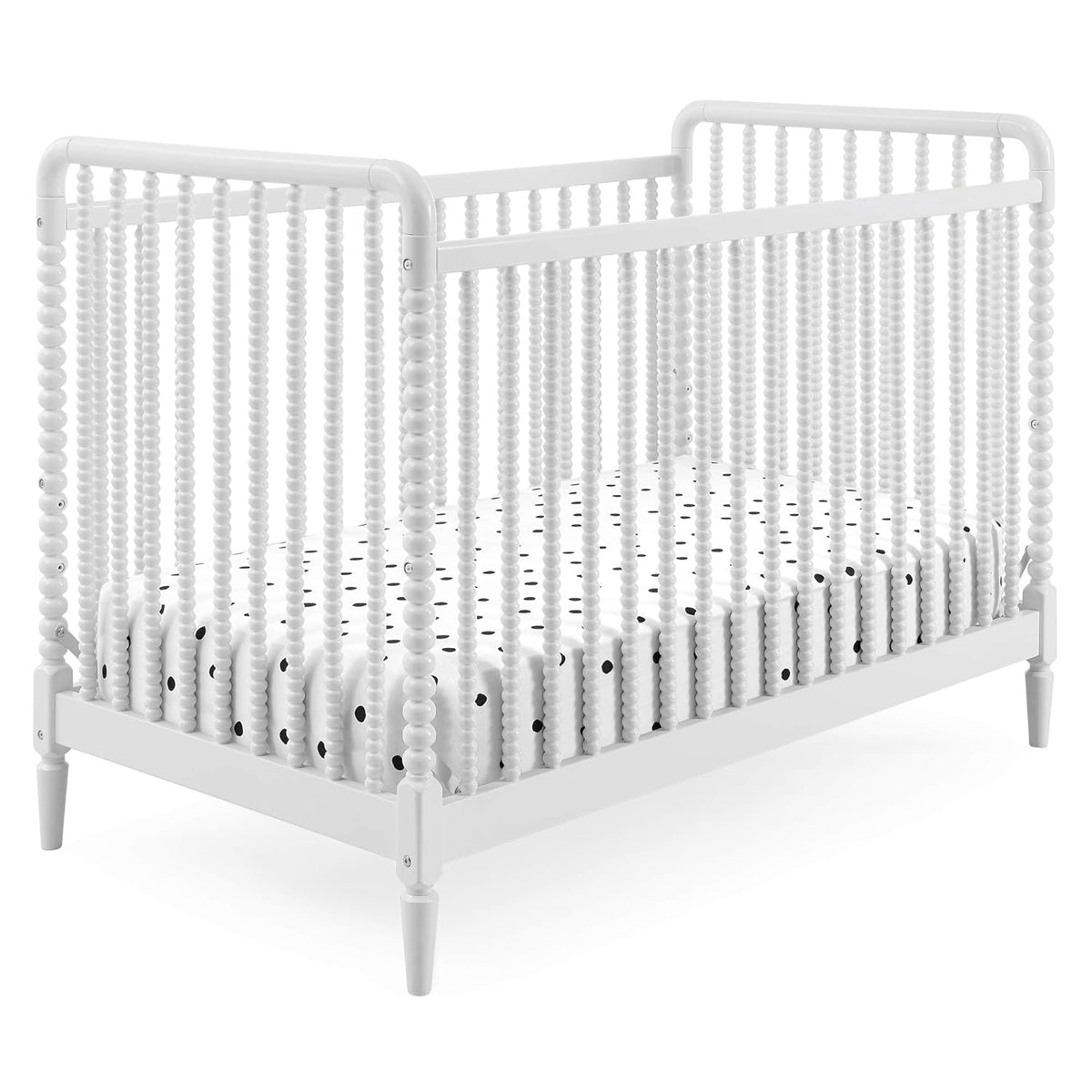 Delta Children Saint 4-in-1 Convertible Wooden Crib (Bianca White)