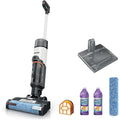 Shark Wet Dry Vacuum Mop All-in-One Cordless Hardfloor Cleaner, HydroVac MessMaster, 3-in-1 Self-Cleaning System, Strong Suction with 2 Brushrolls &amp; 2 Solutions, for Hard Floors &amp; Area Rugs, AW261