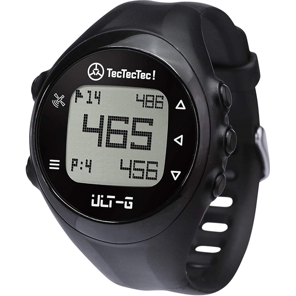TecTecTec ULT-G Multi-Functional Sleek Golf GPS Watch