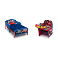 Delta Children Plastic Toddler Bed and Chair Desk Combo (Disney Cars)