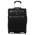 | Travelpro Platinum Elite Softside Expandable Carry on Luggage, 2 Wheel Upright Suitcase, USB Port, Men and Women, International, Shadow Black, Carry On 20-Inch | Suitcases