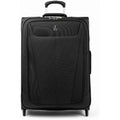 | Travelpro Maxlite 5 Softside Expandable Upright 2 Wheel Checked Luggage, Lightweight Suitcase, Men and Women, Black, Checked Medium 26-Inch | Carry-Ons