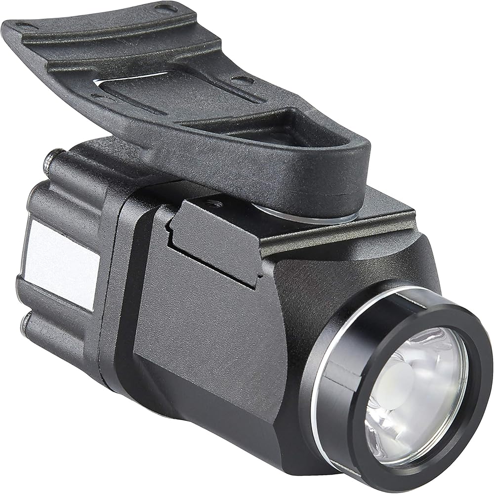 Streamlight 69333 Vantage II 350-Lumen Industrial Hard Hat Mount Light with Blue LED Tail Light, Black