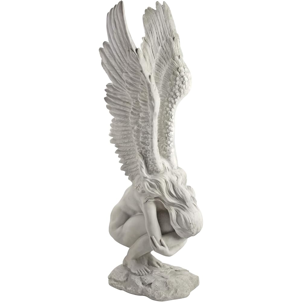 Remembrance and Redemption 30-Inch Angel Garden Statue
