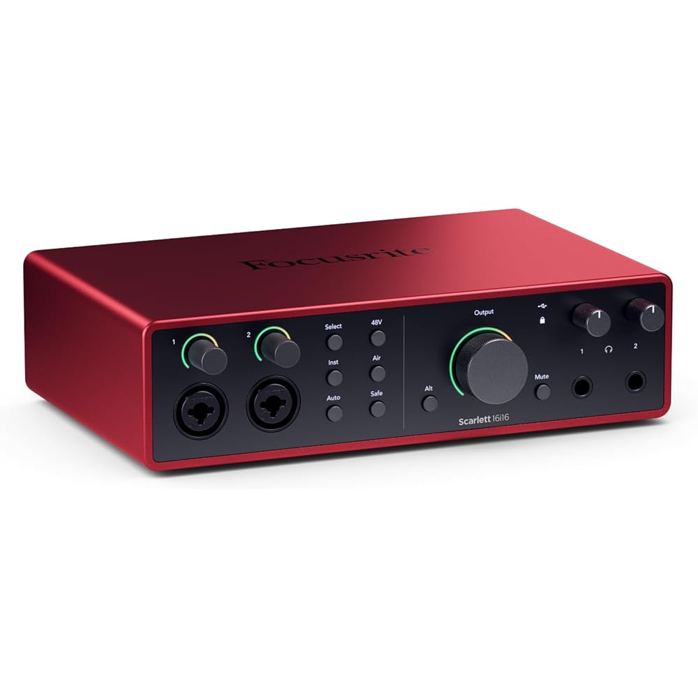 Focusrite Scarlett 16i16 4th Generation USB Audio Interface