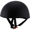 Milwaukee Performance Helmets MPH9710DOT Dot Approved Bare Bones Matte Black Half Motorcycle Helmet