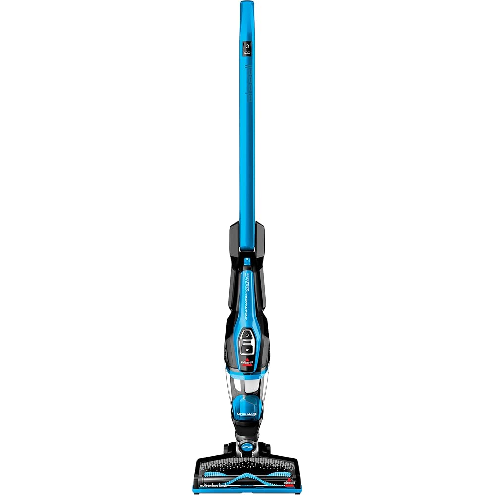 Bissell, 3061 Featherweight Cordless Stick Vacuum, Self-Standing, Electric Blue, Black