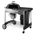 Weber Performer Deluxe Charcoal Grill and BBQ, 22-Inch, Touch-No-Go Gas Ignition, Black