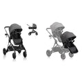 Evenflo Pivot Xpand Modular Single-to-Double Convertible Stroller