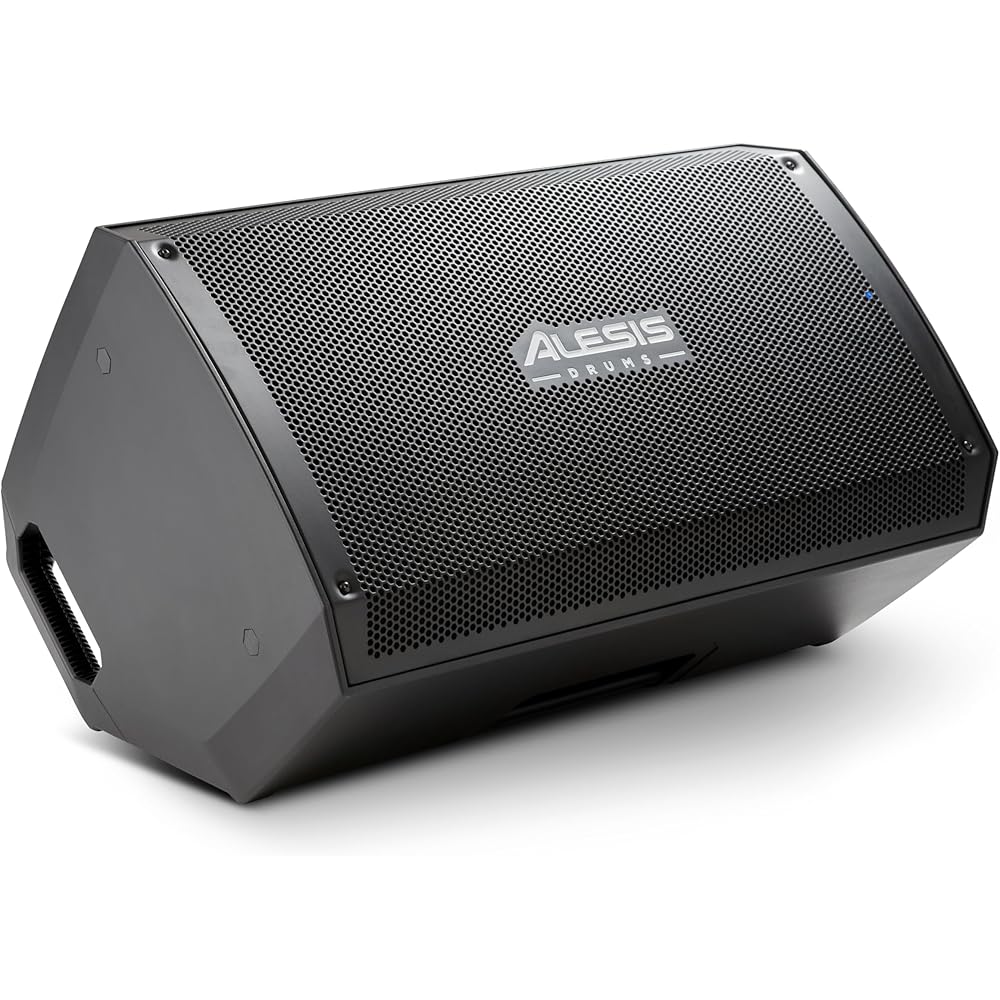 Alesis Strike Amp 12 MK2-2500W Drum Amp Speaker for Electric Drum Set with Bluetooth, 12" Woofer, HPF EQ and Ground-Lift Switch