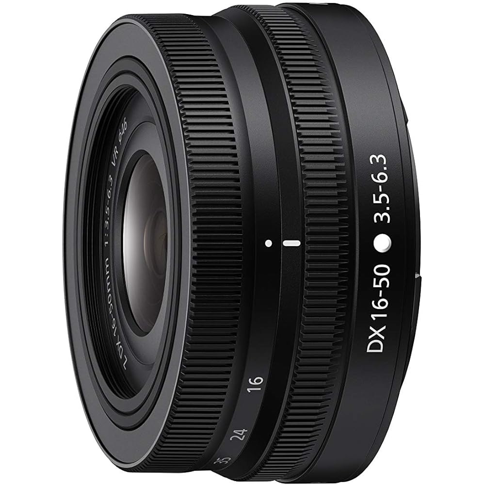Nikon NIKKOR Z DX 16-50mm VR (Black) | Compact mid-range zoom lens with image stabilization for APS-C size/DX format Z series mirrorless cameras | Nikon USA Model