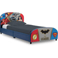 Delta Children Upholstered Twin Bed (DC Comics Justice League)