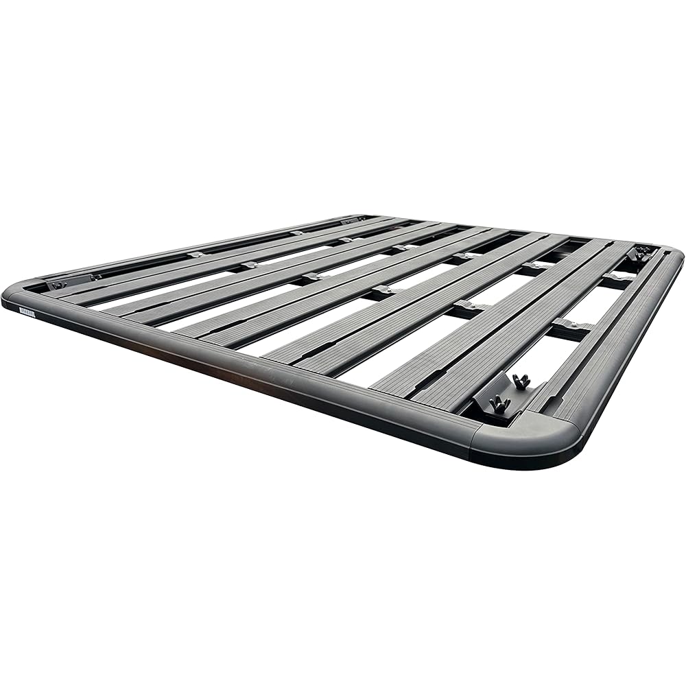 64x55-Inch Aluminum Rooftop Platform Cargo Rack System