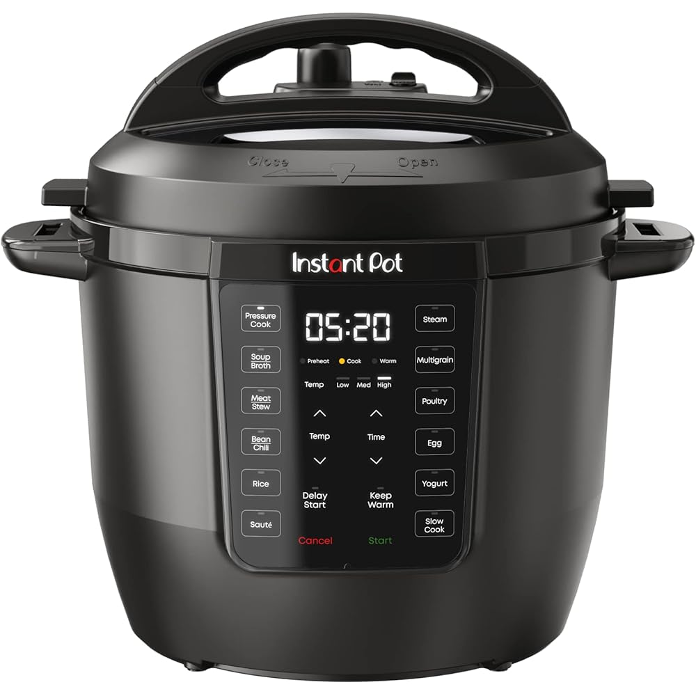 Instant Pot RIO, 7-in-1 Electric Multi-Cooker, PressureCooker, SlowCooker, RiceCooker, Steamer, Sauté, Yogurt Maker, &amp; Warmer, Includes App With Over 800 Recipes, 6 Quart