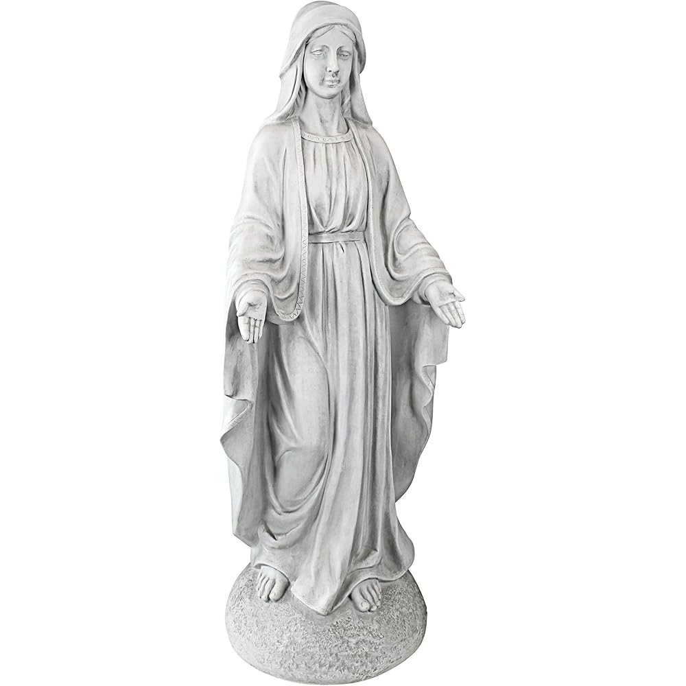Design Toscano Madonna of Notre Dame Religious Garden Statue