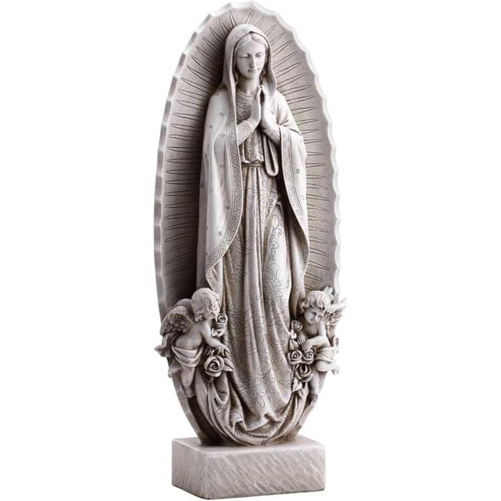Avalon Gallery Our Lady of Guadalupe Marian Garden Statue (22.5-Inch)