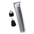 Wahl USA Stainless Steel Lithium-Ion Cordless Beard Trimmer for Men Rechargeable All in One Men's Beard Trimmer with Rotary Ear &amp; Nose Trimmer, &amp; Detail Trimmer Model 9818A