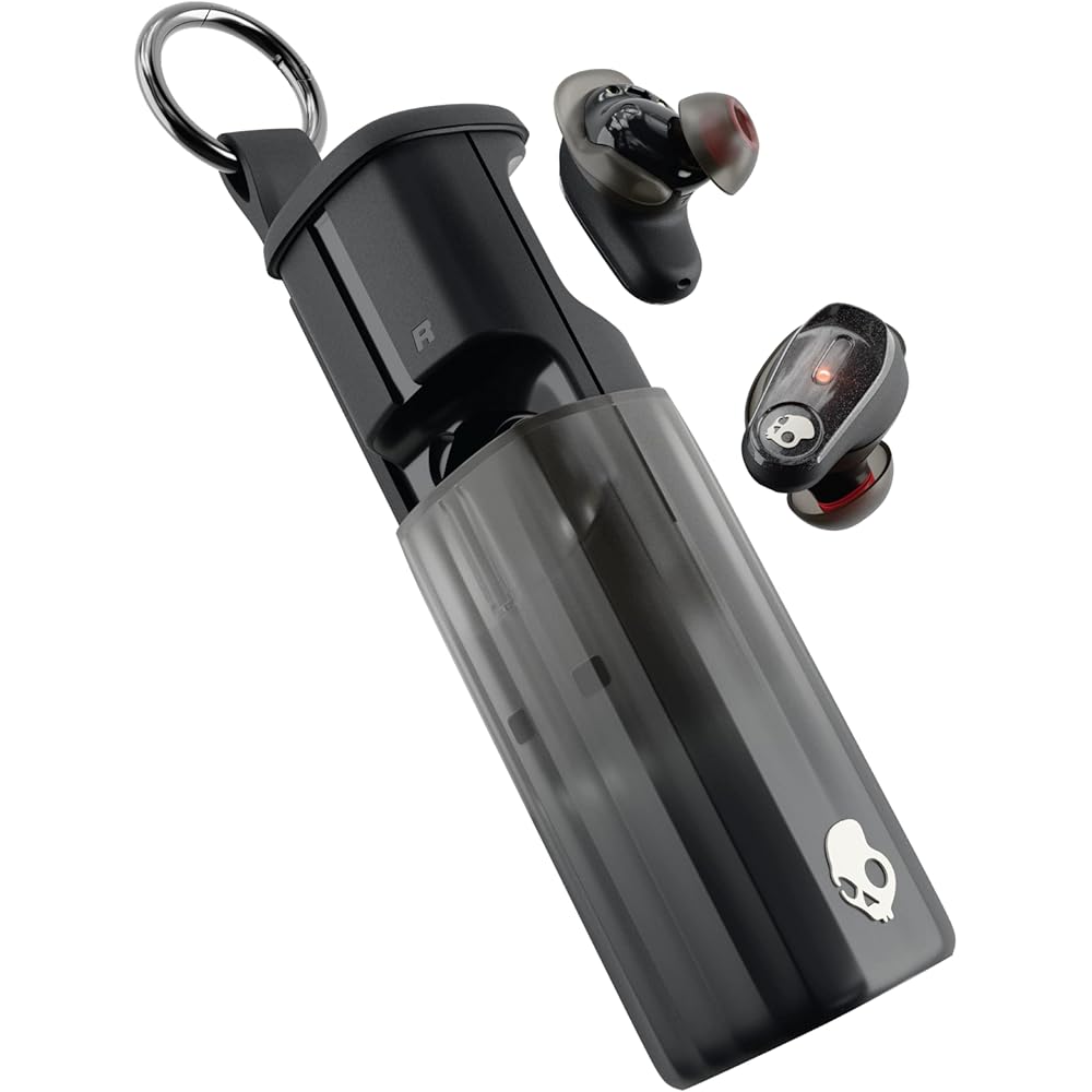 Skullcandy Method 360 ANC Wireless Earbuds, Sound by Bose, Bluetooth Headphones, Premium Noise Cancelling, Up to 40 Hrs Battery, Sweat and Water Resistant, Microphone for iPhone Android True Black