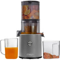 Omega Juicer Easy Clean Slow Masticating Cold Press Vegetable and Fruit Juice Extractor Effortless Series for Batch Juicing with Extra Large Hopper for No-Prep, 68-Ounce Capacity, 150-Watts, Gray