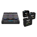 Alesis Strike Multipad 9-Pad Percussion Instrument with Sampler &amp; RØDE Wireless Go II Dual Channel Wireless System with Built-in Microphones