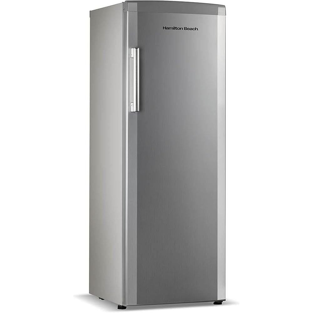 11 Cubic Feet Stainless Steel Upright Freezer