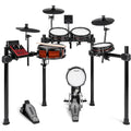Alesis Nitro Pro and Amp Electric Drum Set with Dual-Zone Mesh Pads, Bluetooth, USB MIDI, and 70W Rack-Mountable Drum Amplifier