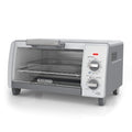 BLACK+DECKER Crisp 'N Bake 4-Slice Air Fry Toaster Oven (Gray)