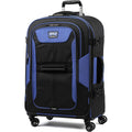 | Travelpro Bold Softside Expandable Check in Spinner Luggage, Check in 26-Inch, Blue/Black | Carry-Ons