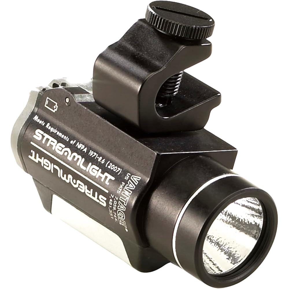 Streamlight 69140 Vantage LED Helmet Mounted Flashlight, Black Fire Helmet Light