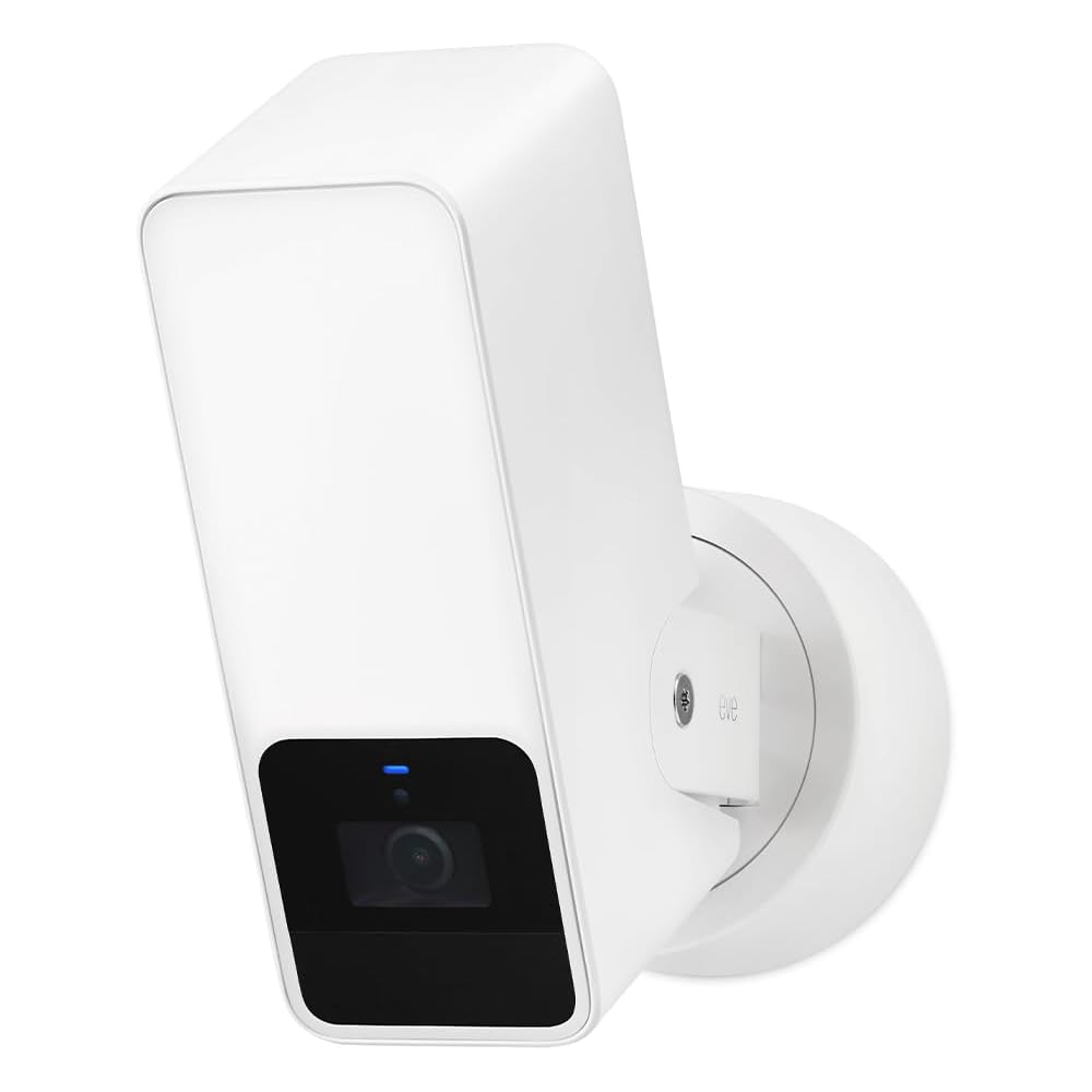 Eve Outdoor Cam Wi-Fi Secure Floodlight Camera (White Edition)